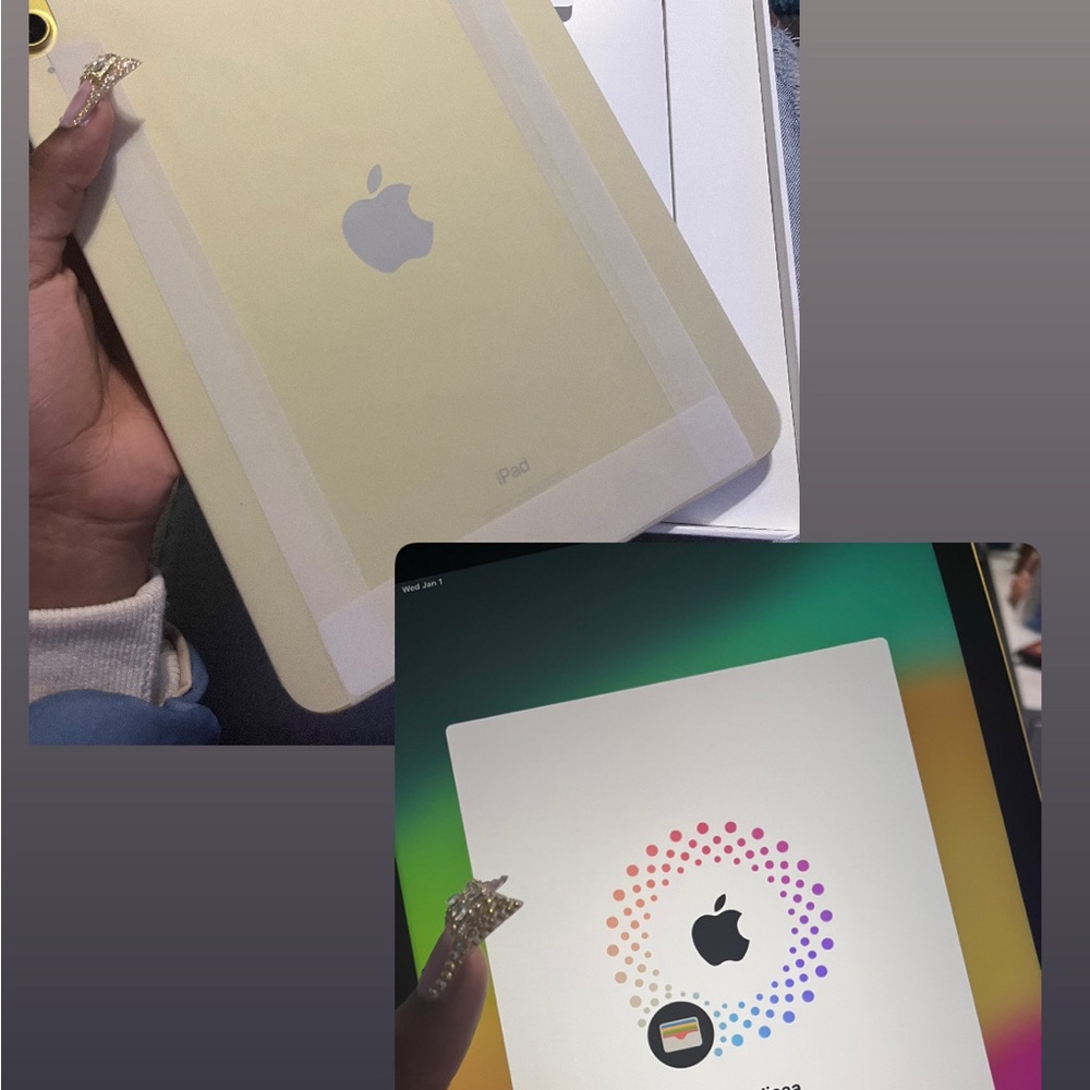 Apple Yellow Tablet Sleek Design Premium Finish